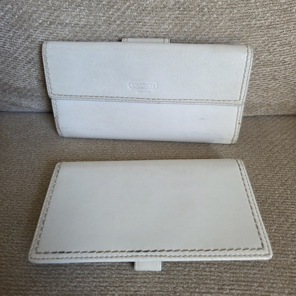 Coach Wallet & Checkbook - Picture 2 of 12